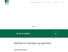 Tablet Screenshot of dalpro.no